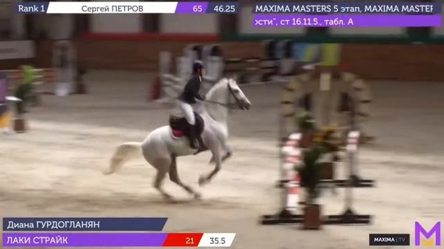 Maxima Masters 5 этап | 110 смотреть онлайн
