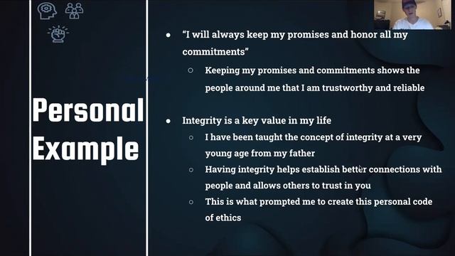 COMM 441 Personal Code of Ethics Presentation смотреть онлайн
