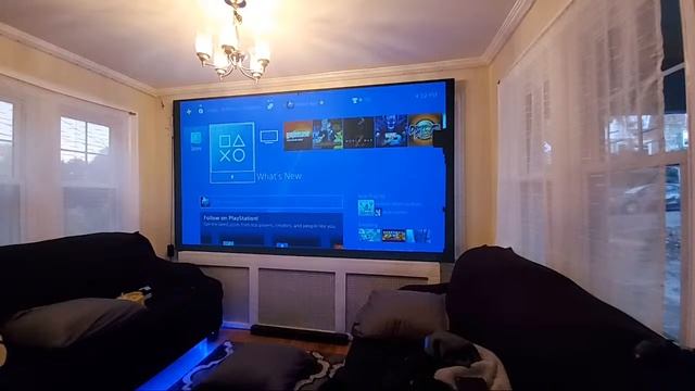 Purple coding screen paint and 1000 Lumens Projector смотреть онлайн
