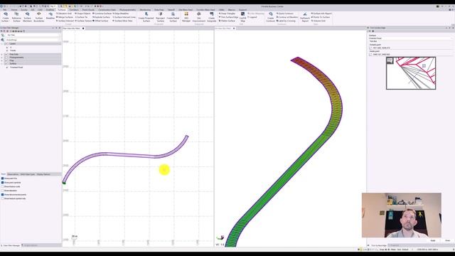 Create and add boundary for surface in Trimble Business Center смотреть онлайн