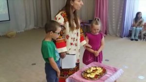 Развлечение для детей «Яблочный Спас»