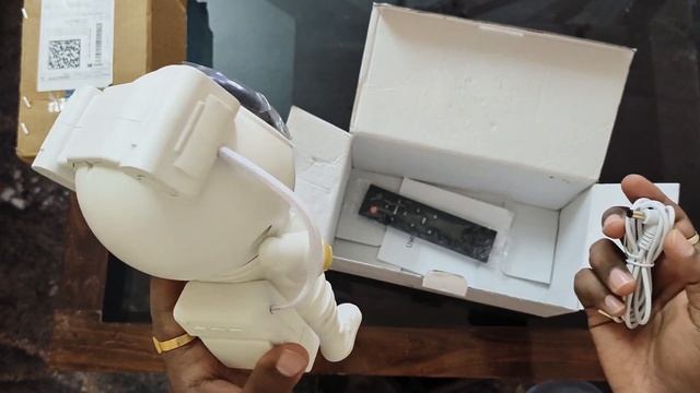 Galaxy Night Light Astronaut Space Star Projector Nebula 360° Adjustable Head Night Lamp смотреть онлайн