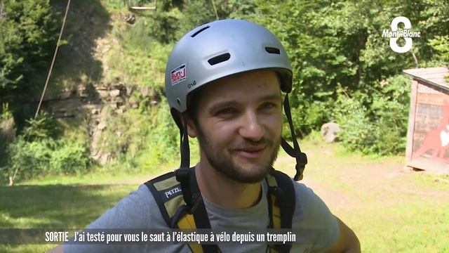 J'ai testé pour vous le saut à l'élastique à vélo смотреть онлайн