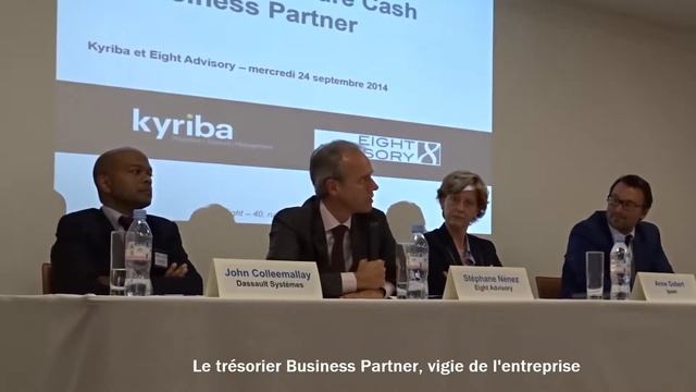 Evénement Eight Advisory et Kyriba - 2. Le trésorier Business Partner, vigie de l'entreprise смотреть онлайн