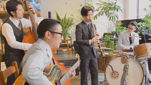 Asian Golden Swing Quartet live at Route Books in Ueno смотреть онлайн