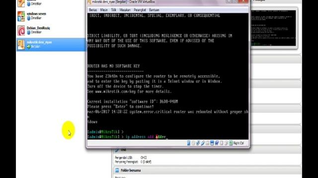 Tutorial Instalasi Mikrotik Dengan Virtual Box Dan Cara Setting IP Address Dengan Winbox смотреть онлайн