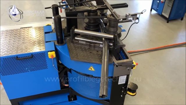 Профилегибочный станок PBT35 PC400 Servo. Гибка кабинного профиля с дорновым приспособлением. смотреть онлайн