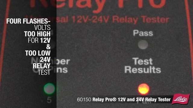 Lisle 60150 Relay Pro® 12V and 24V Relay Tester смотреть онлайн