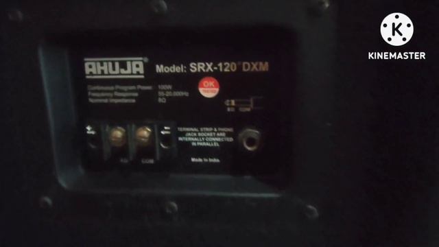 Ahuja 12 inch speaker box# 100 watt rms# sound testing and review@ technical Rashid Khan 0494 смотреть онлайн