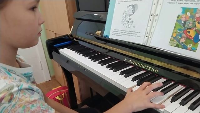 учимся читать ноты с программой софт Моцарт, Светлана, 7 лет смотреть онлайн