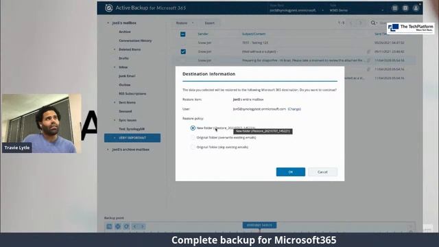 Complete backup for Microsoft365 - Travie Lytle смотреть онлайн