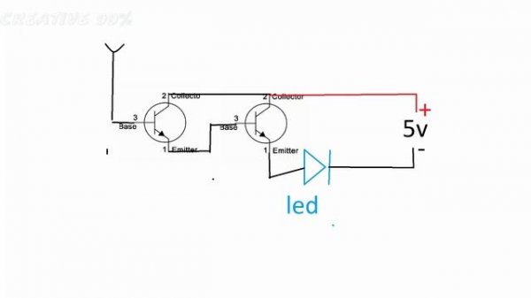 How to Make a Wireless AC current Detector - Amazing Voltage Detector, Non contact tester