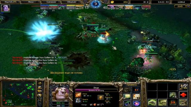 DotA 6.88. Ranked Gaming Client. Capitan Dukalis. Igrayu kak meshok s govnom ;). смотреть онлайн