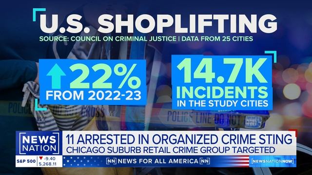Police sting operation leads to arrests of organized crime ring group | NewsNation Now смотреть онлайн