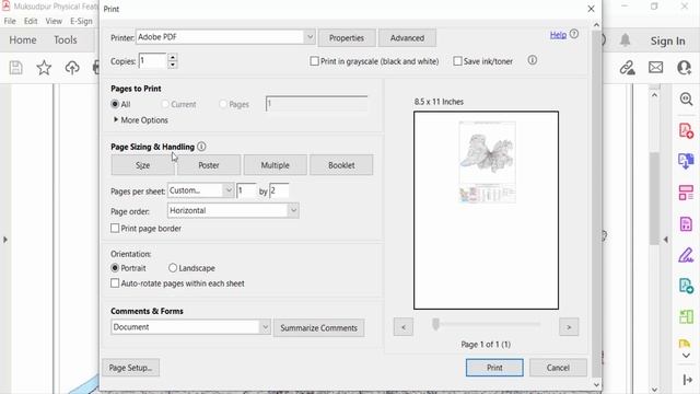 How to Print a Poster from a PDF using Adobe Acrobat Pro DC смотреть онлайн
