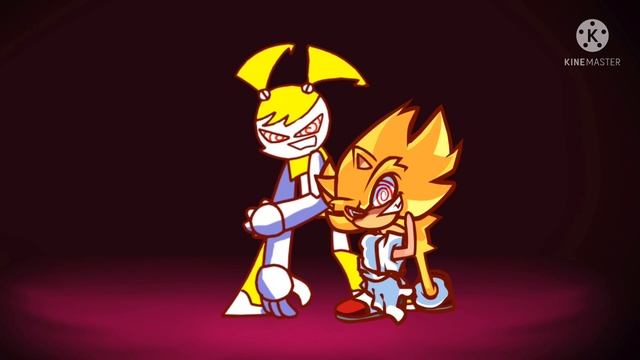 Chaos Nightmare Phantasm But It's Sonic Jenny & Their Fleetway Selfs.   #sonicthehedgehog. #mlaatr