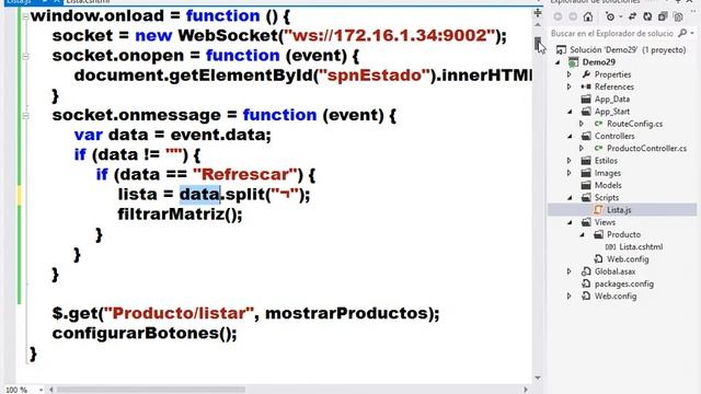 Curso MVC & JavaScript GS1 - Demo 29 смотреть онлайн