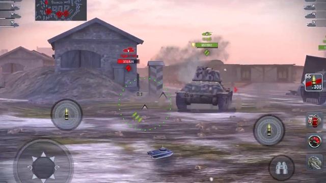 World of Tanks Blitz (WoT, WT). Грациозный побег. смотреть онлайн