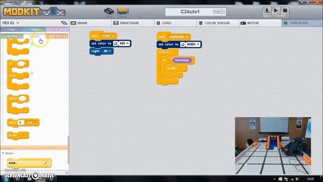 MODKIT for VEX - Precise Turns Using a Gyro смотреть онлайн
