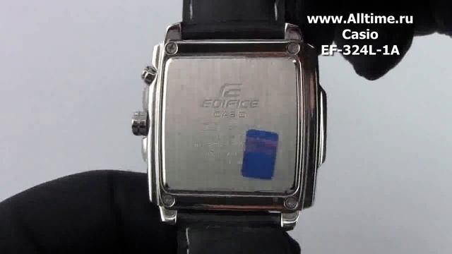 Мужские японские наручные часы Casio Edifice EF-324L-1A смотреть онлайн