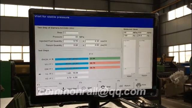 NTS709 to test siemens VDO piezo common rail injector смотреть онлайн