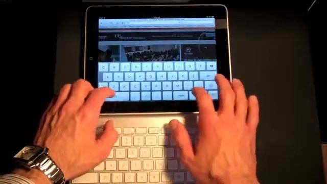 Apple iPad Using an Apple Wireless Keyboard смотреть онлайн