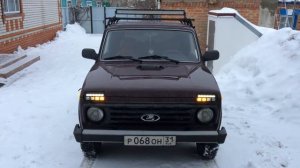 Подфарники на Ниву | Светодиодные подфарники на ваз 21214