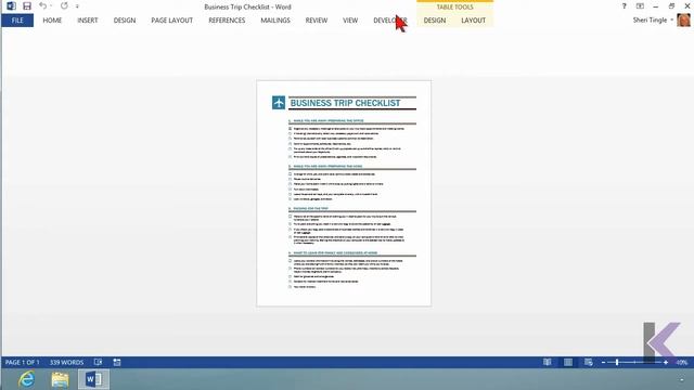 Microsoft Office Word 2013 Tutorial: Creating and Opening Documents | K Alliance смотреть онлайн