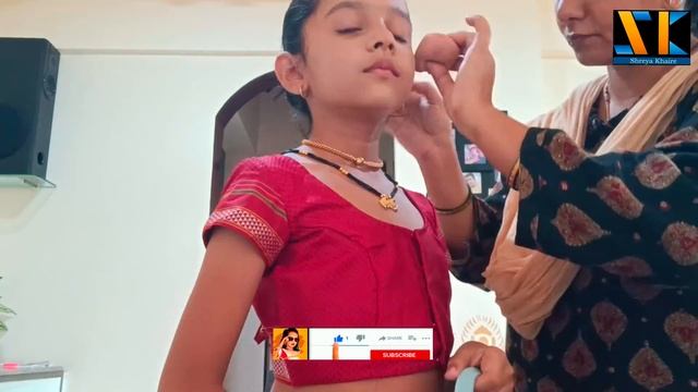 Timelapse - Shreya to Savitribai Phule | School Fancy Dress Competition | #momlove #trending смотреть онлайн