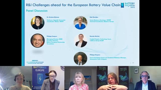 BID2021 - Day 1 - Research and Innovation across the European Battery value chain смотреть онлайн
