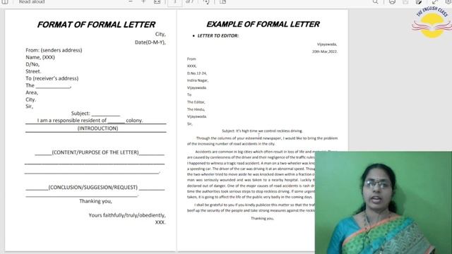 Letter Writing | Formal and Informal Letters | Class 10 | AP State Board 2023 | The English Class смотреть онлайн