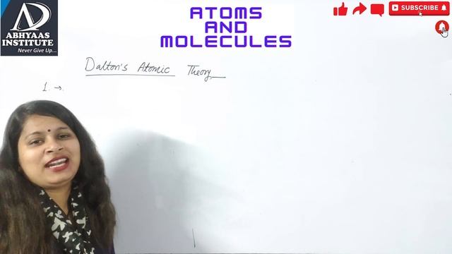 Science Class 9 Atoms and Molecules #2 || #Daltons_Atomic_Theory || ...............#Deepali_Pandey! смотреть онлайн