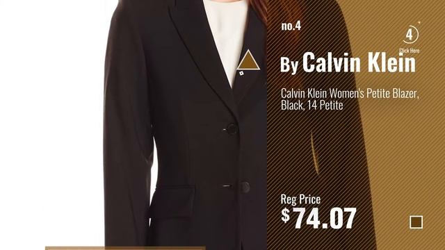 Top 10 Petite Blazers For Women [ Winter 2018 ]: Calvin Klein Women's Petite Jacket, Charcoal, 8 смотреть онлайн