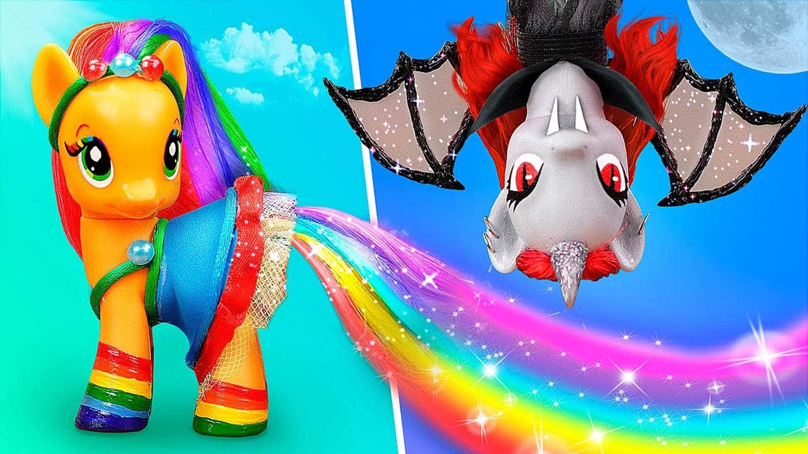 Май Литл Пони стала вампиром! 35 лайфхаков и поделок смотреть онлайн