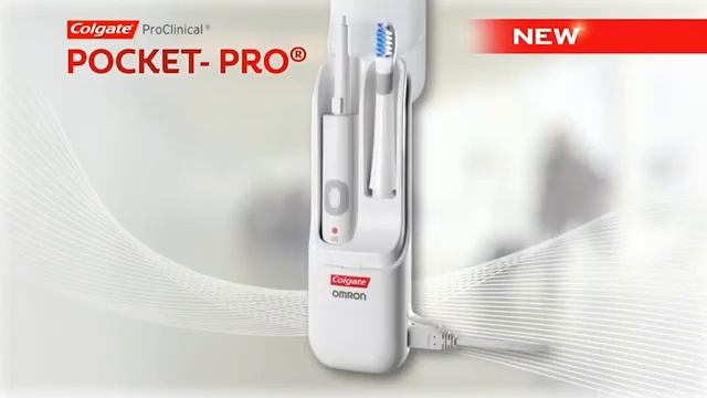 Colgate Pocket Pro Electric Toothbrush (powered by Omron) смотреть онлайн