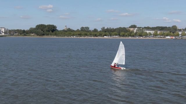 4k drone films Laser Stratos sailing in summer 2020 смотреть онлайн