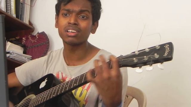 Unakenna venum sollu guitar cover смотреть онлайн