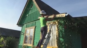 6 соток 4 августа 2020 года. Загораю, отдыхаю, делаю наличник...