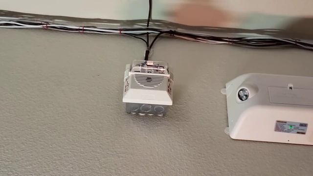 Wheelock NS-24MCW Horn Strobe Fire Alarm Test смотреть онлайн