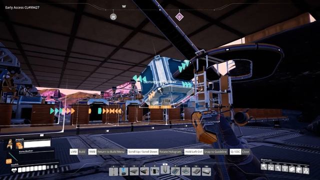 Satisfactory Walk Through - Desert Ep68 - Exploration - Crystal Oscillator Production смотреть онлайн