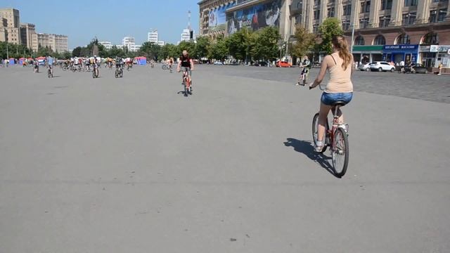 ВелоДень 2013 в Харькове смотреть онлайн