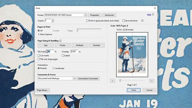 How to Print a Large Poster With Any Printer смотреть онлайн