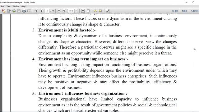 MU |F.Y.BMS| Business Environment | Sem 2 | Business environment & its features смотреть онлайн