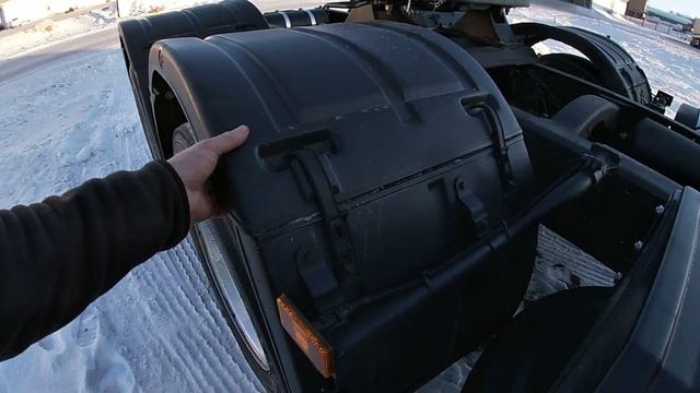 Новенький КАМАЗ 65116. Небольшое знакомство.