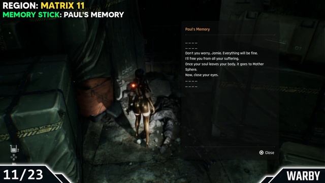 Stellar Blade - Matrix 11 - All Memory Stick Locations смотреть онлайн