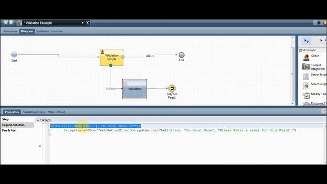 IBM BPM UI Field Validation in Heritage Human Service смотреть онлайн