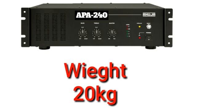 New model amplilifer Ahuja Apa-240 || ahuja apa315 watt review смотреть онлайн