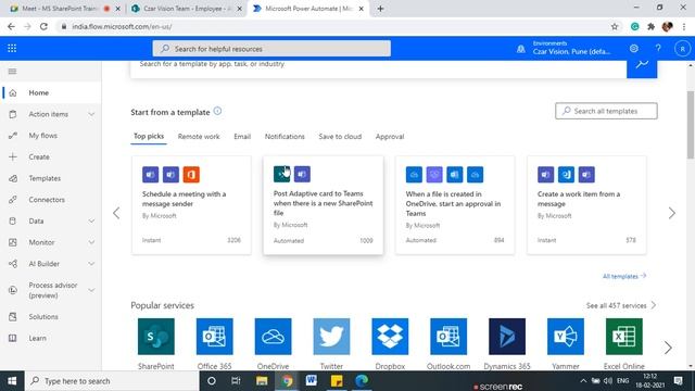 Introduction to Power Automate | Microsoft Power Automate Business Process Flow смотреть онлайн