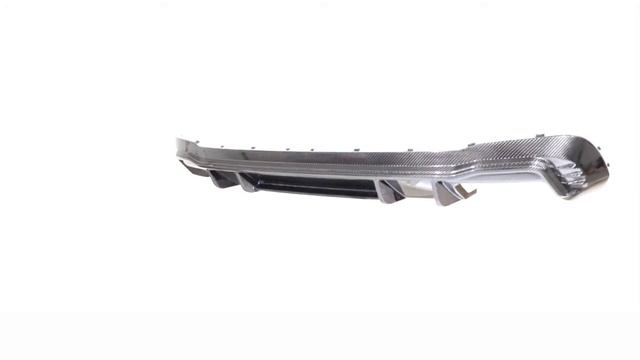 Audi S4 A4 B10 Sline Sedan 2021UP Dry Carbon Fiber Rear Bumper Diffuser Valance Lip ML-1596 смотреть онлайн