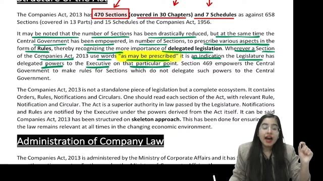 CS Executive Company Law – Lecture #1 Basics / Introduction | June22 / Dec22 | CS ISHIKA AGRAWAL смотреть онлайн